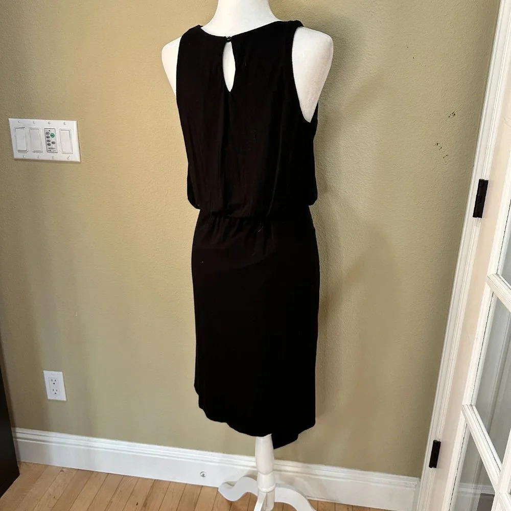 NORDSTROM Bobeau Drape Front Knit Tank Midi Dress - medium - Picture 8 of 11